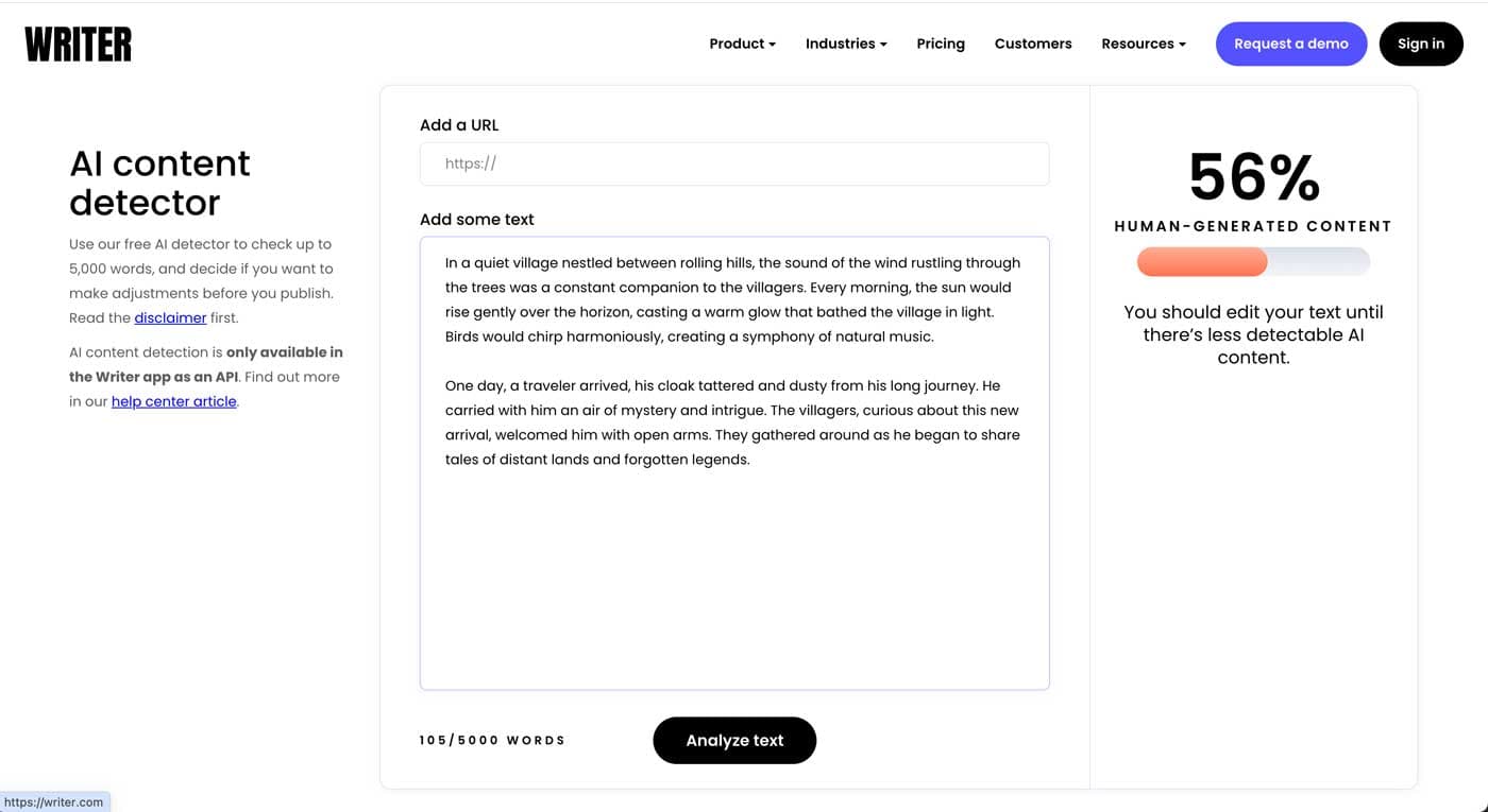 How to Bypass Writer.com AI Detection?