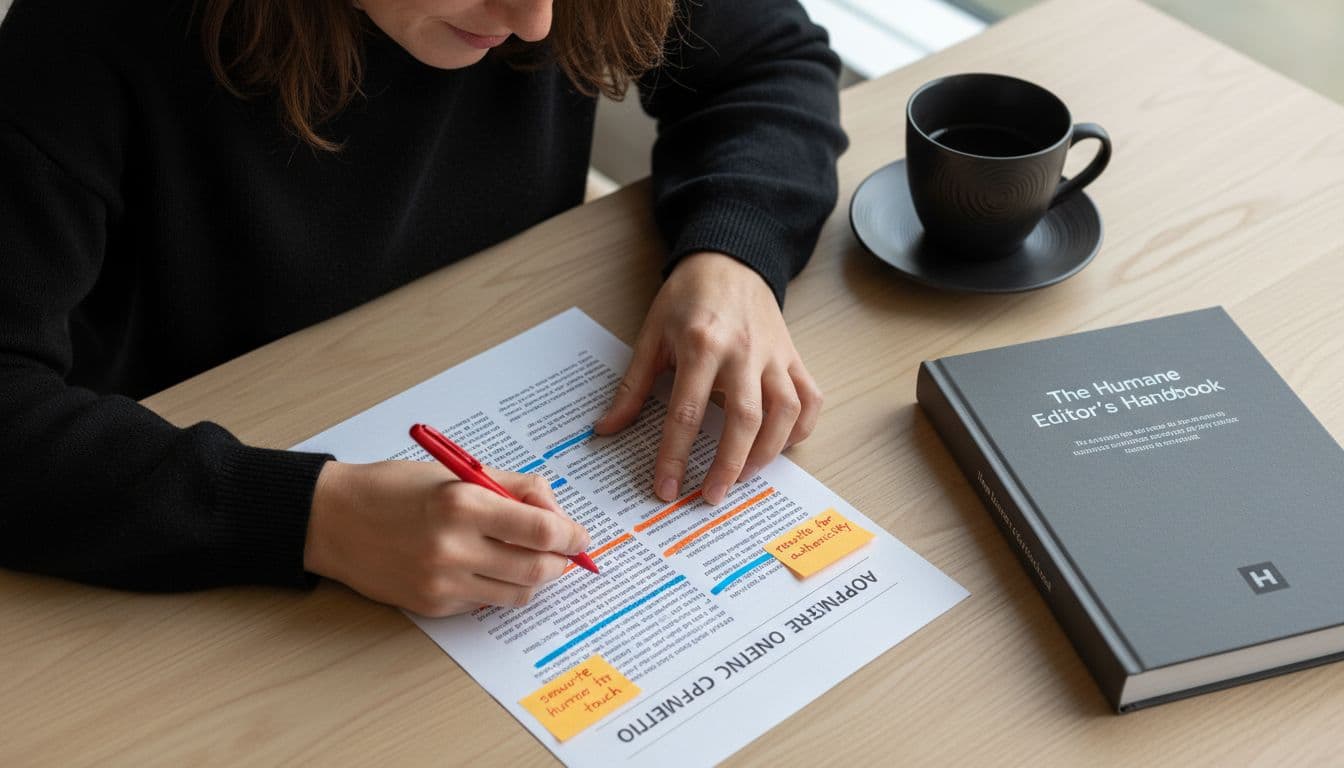 editor marking ai phrases