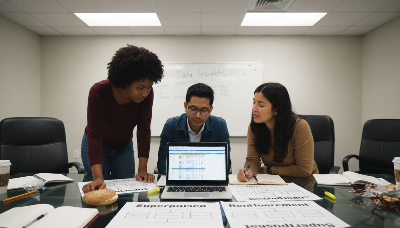 Team reviews types of machine learning